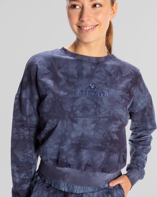 Mavi Authentic Rosemary Sweathshirt Kadın Mavi Regular Fit Sweatshirt - KAPPA® Türkiye