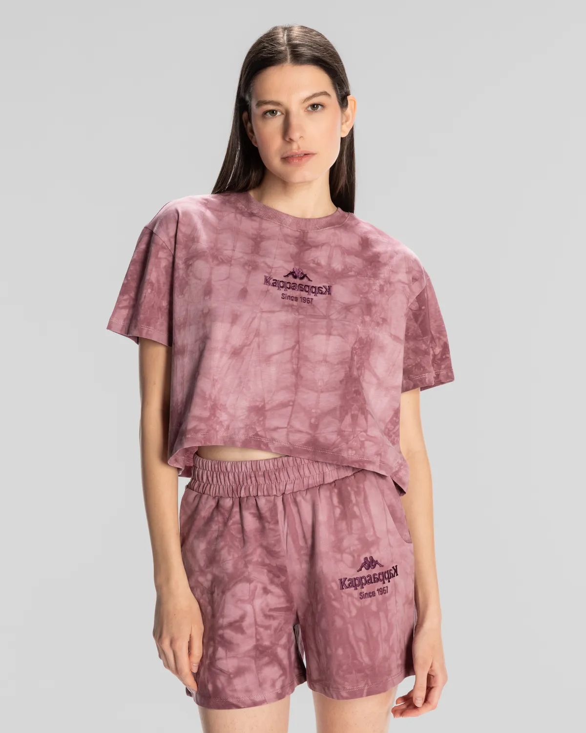 Pembe Authentic Rosemary T-Shirt Kadın Gül Kurusu Regular Fit Tişört