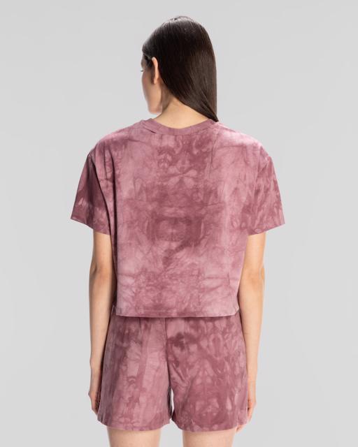 Pembe Authentic Rosemary T-Shirt Kadın Gül Kurusu Regular Fit Tişört - KAPPA® Türkiye