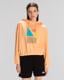 Sport Viola Hoodie Kadın Beyaz Regular Fit Hoodie