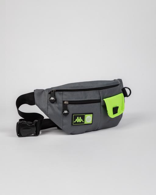 Gri Authentic Losrut Unisex Gri-Yeşil Bel Çantası - KAPPA® Türkiye