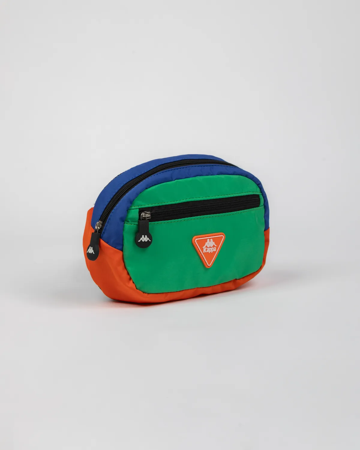 Yeşil Authentic Genva Unisex Gri-Turuncu-Mavi Bel Çantası