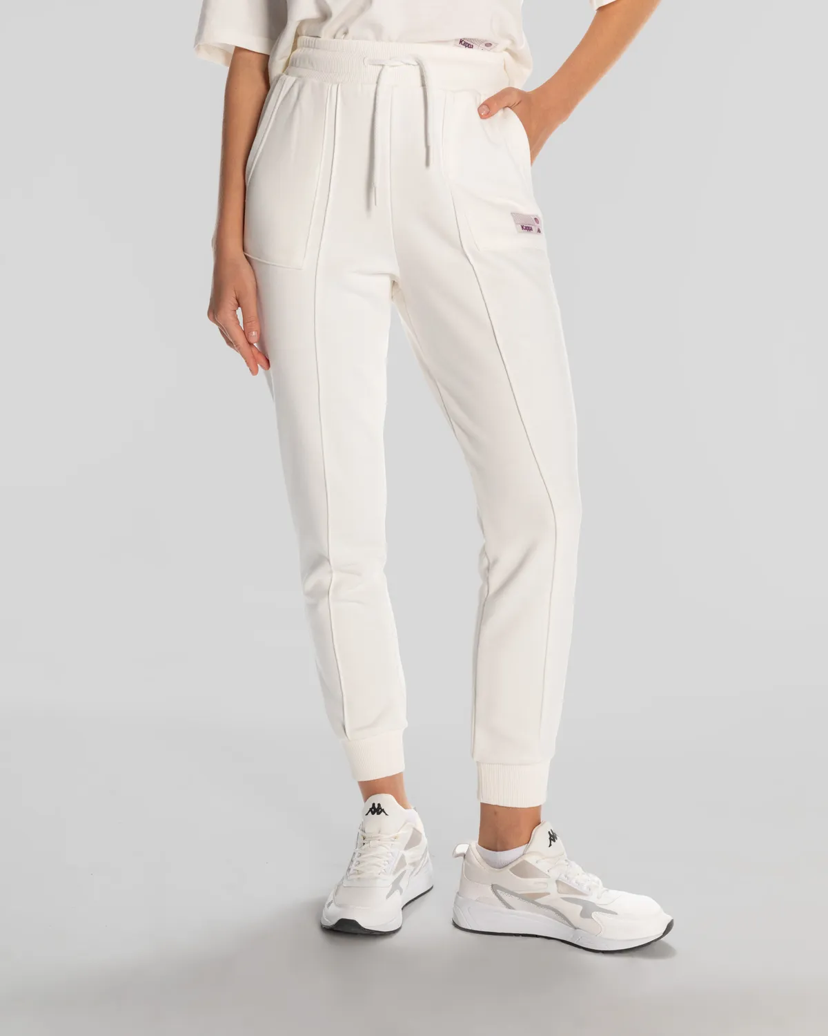 Beyaz Authentic Jemima Pants Kadın Beyaz Regular Fit Eşofman Altı