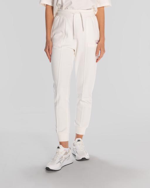 Beyaz Authentic Jemima Pants Kadın Beyaz Regular Fit Eşofman Altı - KAPPA® Türkiye