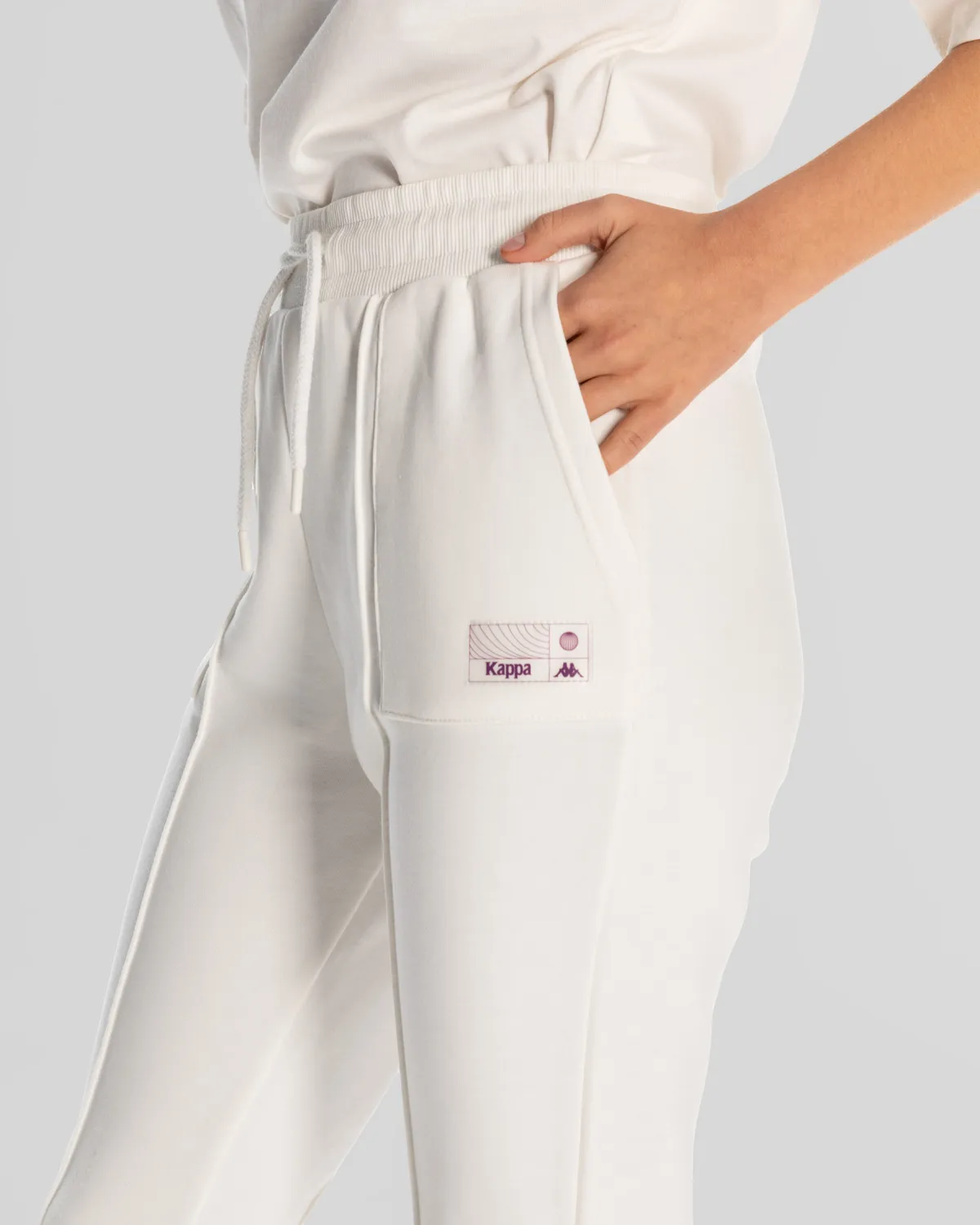 Beyaz Authentic Jemima Pants Kadın Beyaz Regular Fit Eşofman Altı