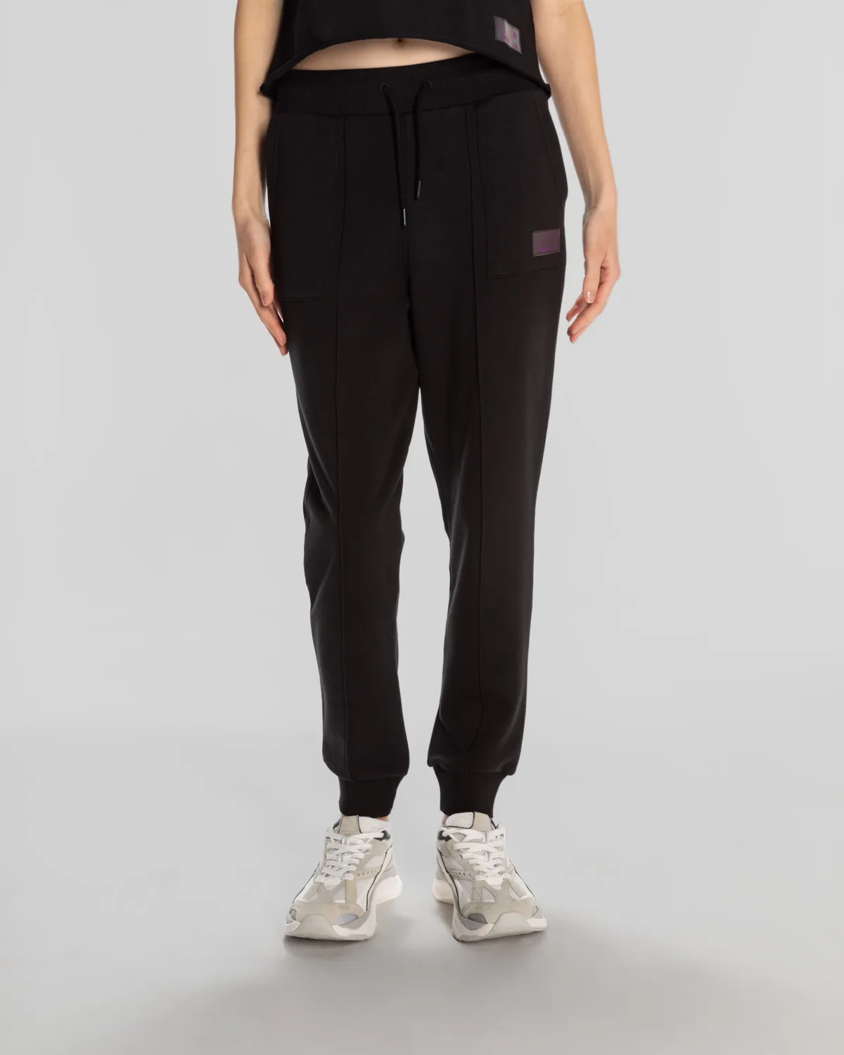 Siyah Authentic Jemima Pants Kadın Siyah Regular Fit Eşofman Altı