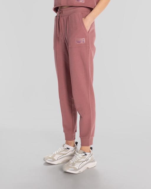 Pembe Authentic Jemima Pants Kadın Gül Kurusu Regular Fit Eşofman Altı - KAPPA® Türkiye
