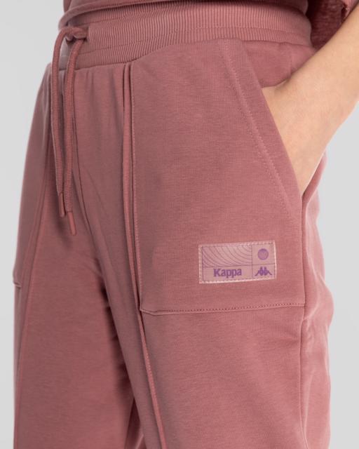 Pembe Authentic Jemima Pants Kadın Gül Kurusu Regular Fit Eşofman Altı - KAPPA® Türkiye
