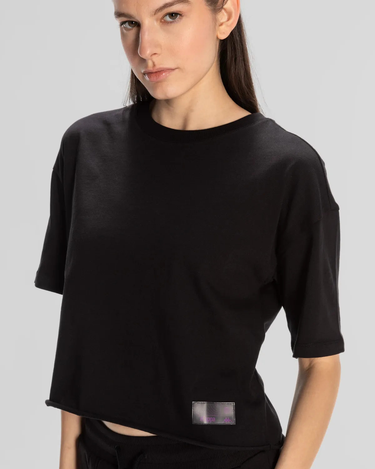 Siyah Authentic Lily Kadın Siyah Regular Fit Tişört