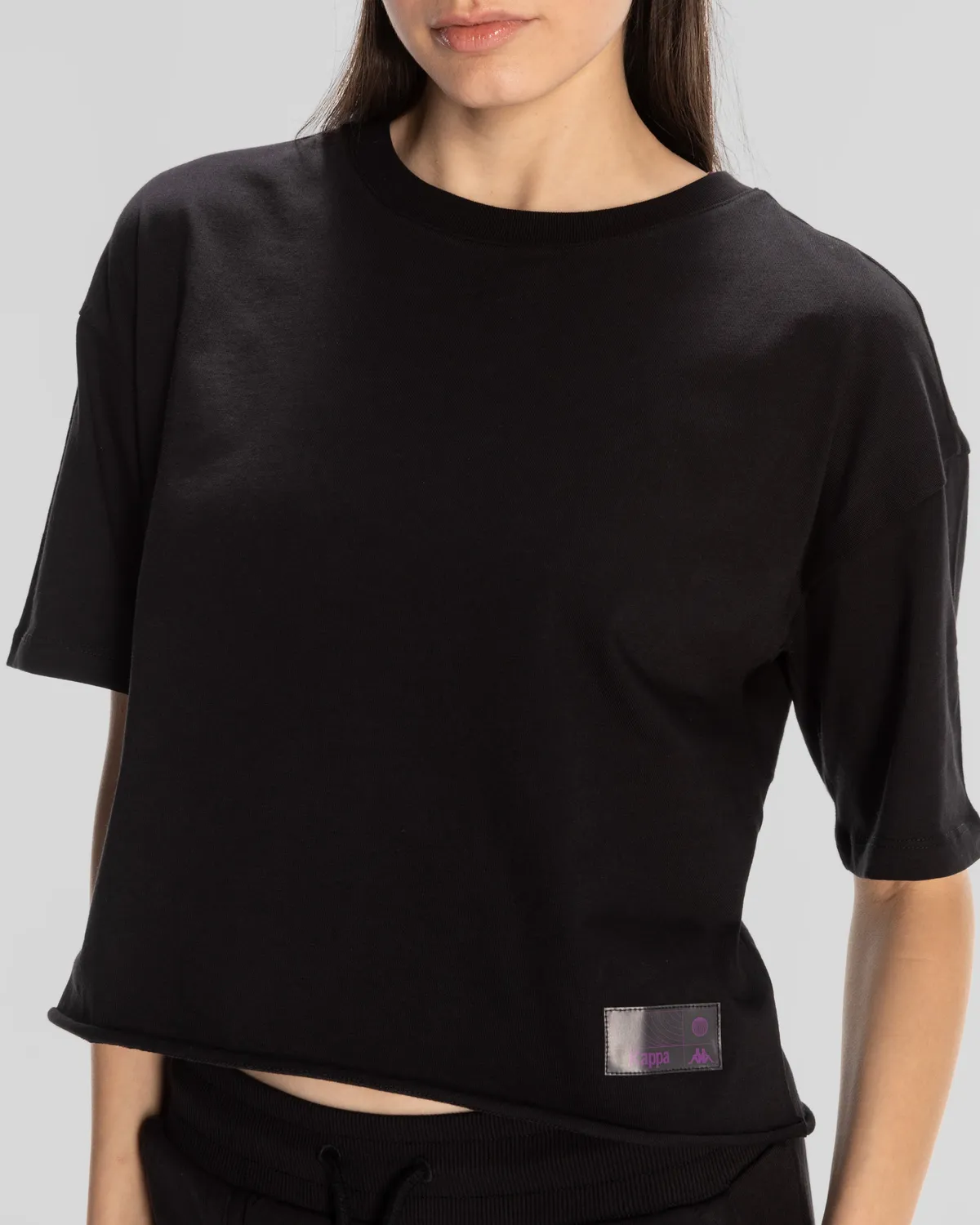 Siyah Authentic Lily Kadın Siyah Regular Fit Tişört