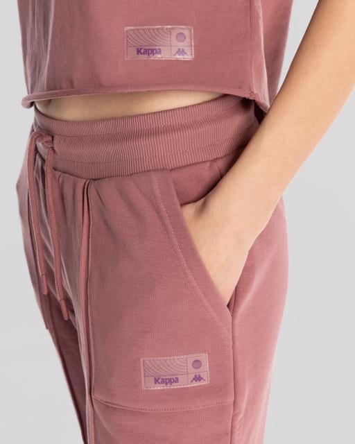 Pembe Authentic Lily Kadın Gül Kurusu Regular Fit Tişört - KAPPA® Türkiye