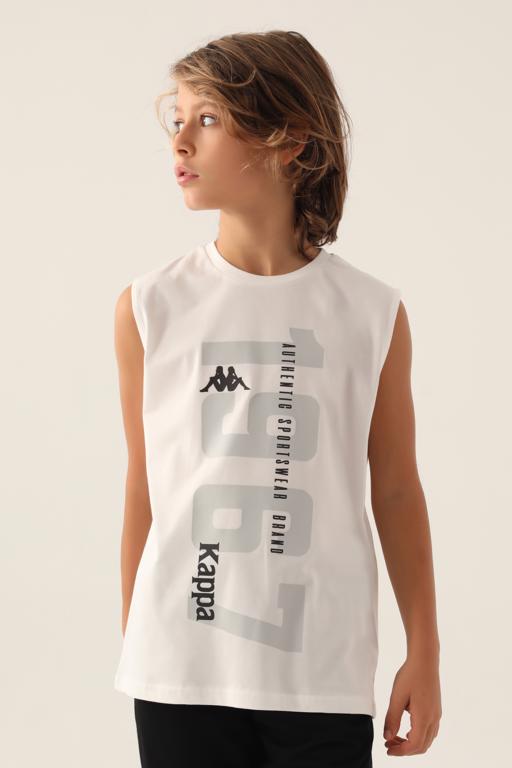 Bej Authentic Colt Erkek Çocuk Ekru  Regular Atlet - KAPPA® Türkiye