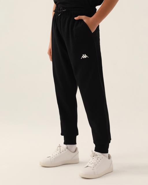 Siyah Authentic Clay Erkek Çocuk Antrasit Regular Fit Eşofman Altı - KAPPA® Türkiye