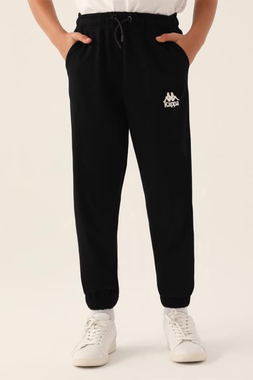 Siyah Authentic Clifton Erkek Çocuk Antrasit Regular Fit Eşofman Altı - KAPPA® Türkiye