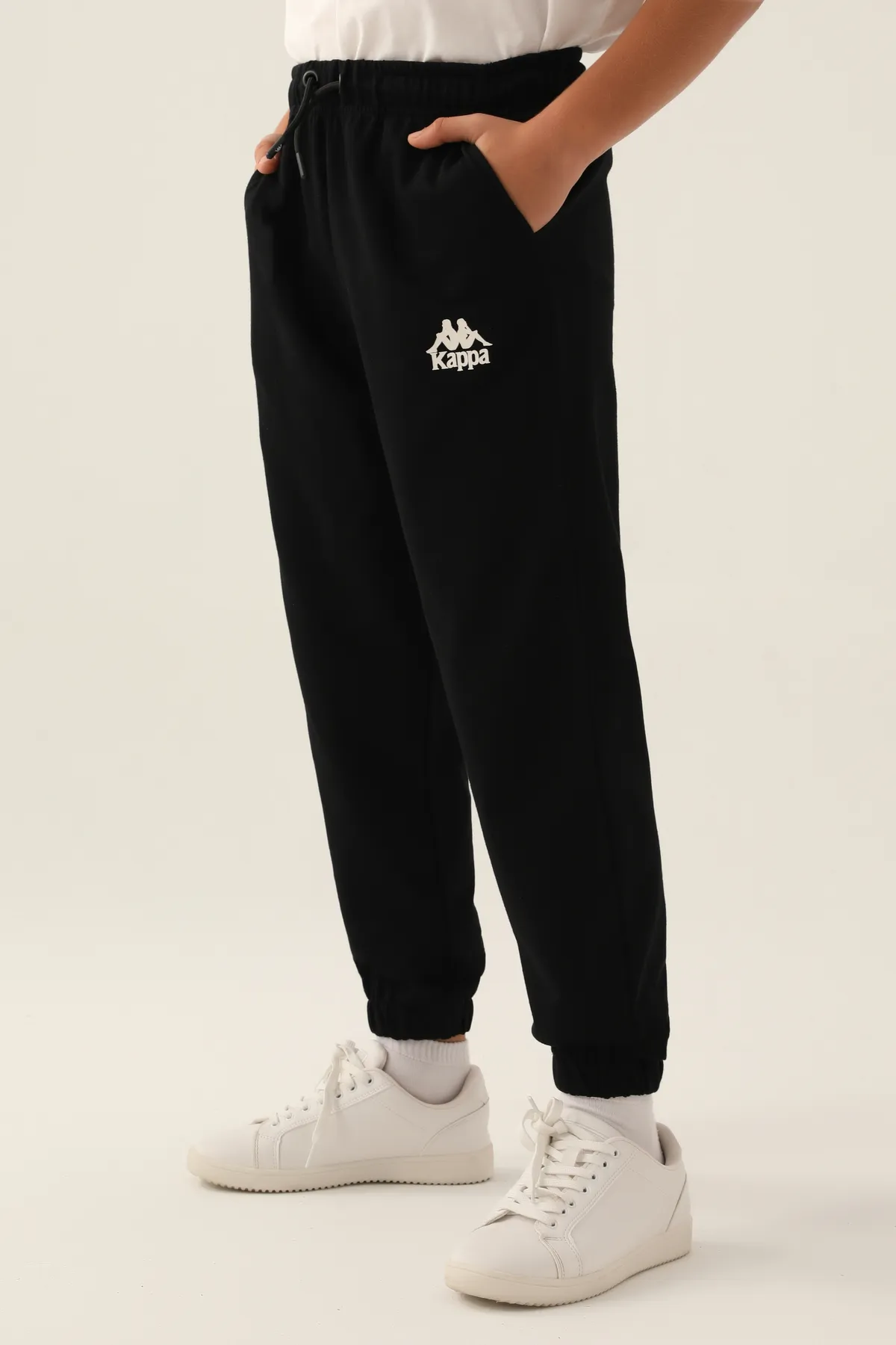 Siyah Authentic Clifton Erkek Çocuk Antrasit Regular Fit Eşofman Altı