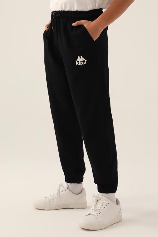 Siyah Authentic Clifton Erkek Çocuk Antrasit Regular Fit Eşofman Altı - KAPPA® Türkiye