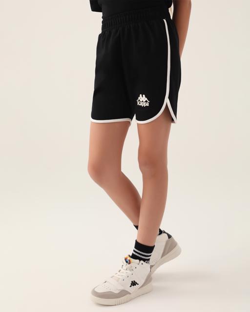 Siyah Authentic Celie Kız Çocuk Antrasit Regular Fit Şort - KAPPA® Türkiye