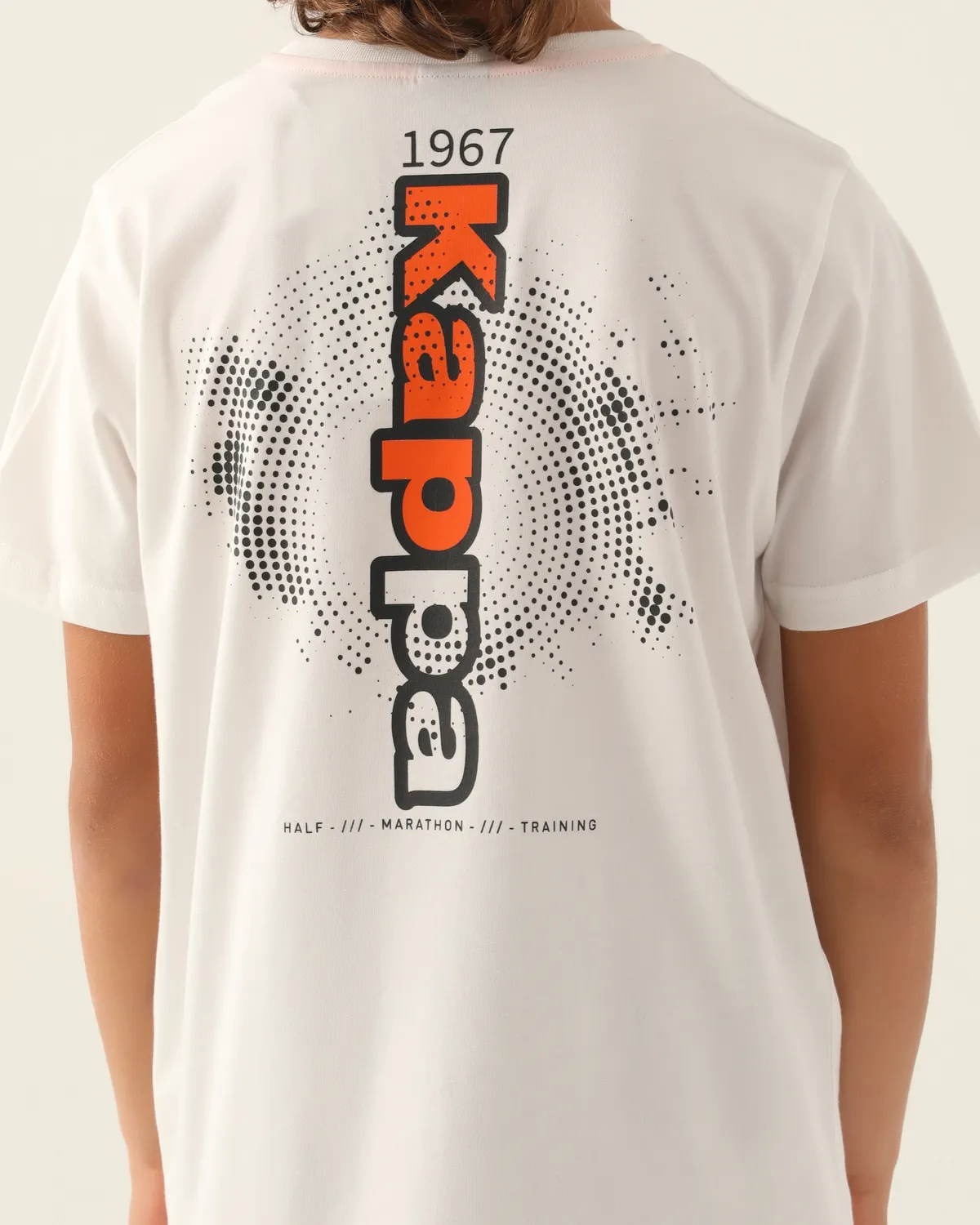 Bej Logo Colton Erkek Çocuk Ekru  Regular Fit Tişört