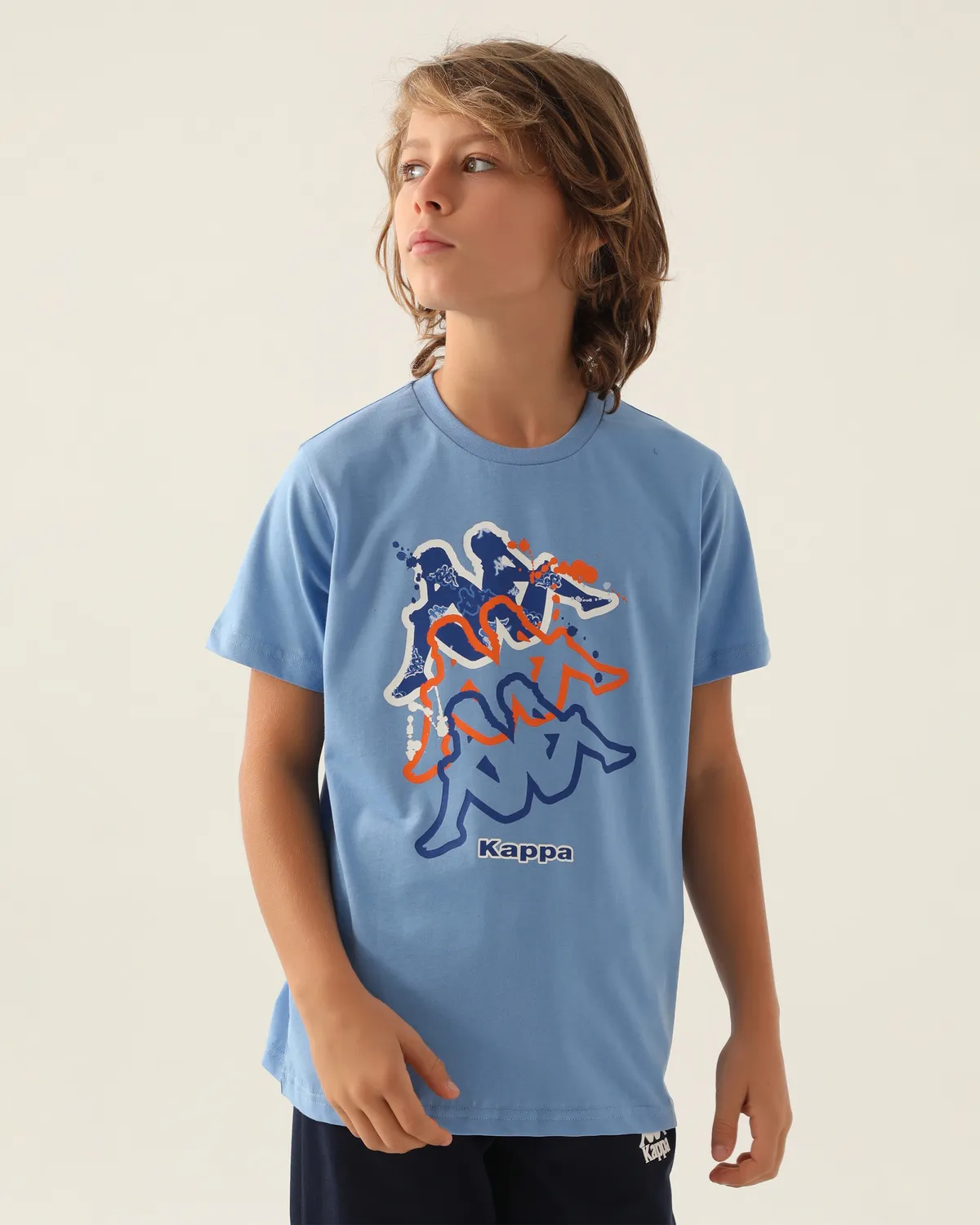 Mavi Logo Coleman Erkek Çocuk Mavi-Yeşil Regular Fit Tişört