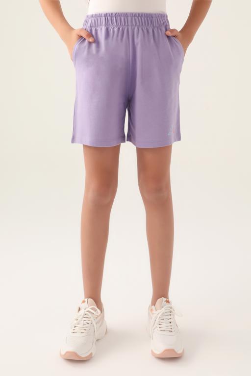 Mor Logo Carina Kız Çocuk Lila Regular Fit Şort - KAPPA® Türkiye