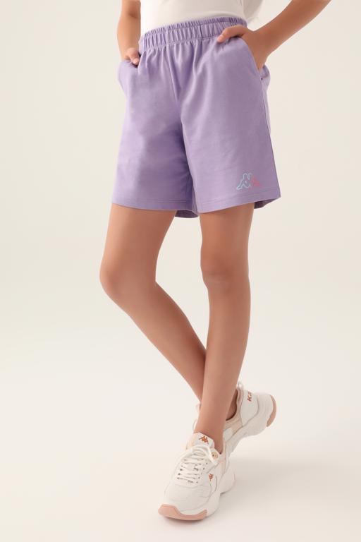 Mor Logo Carina Kız Çocuk Lila Regular Fit Şort - KAPPA® Türkiye