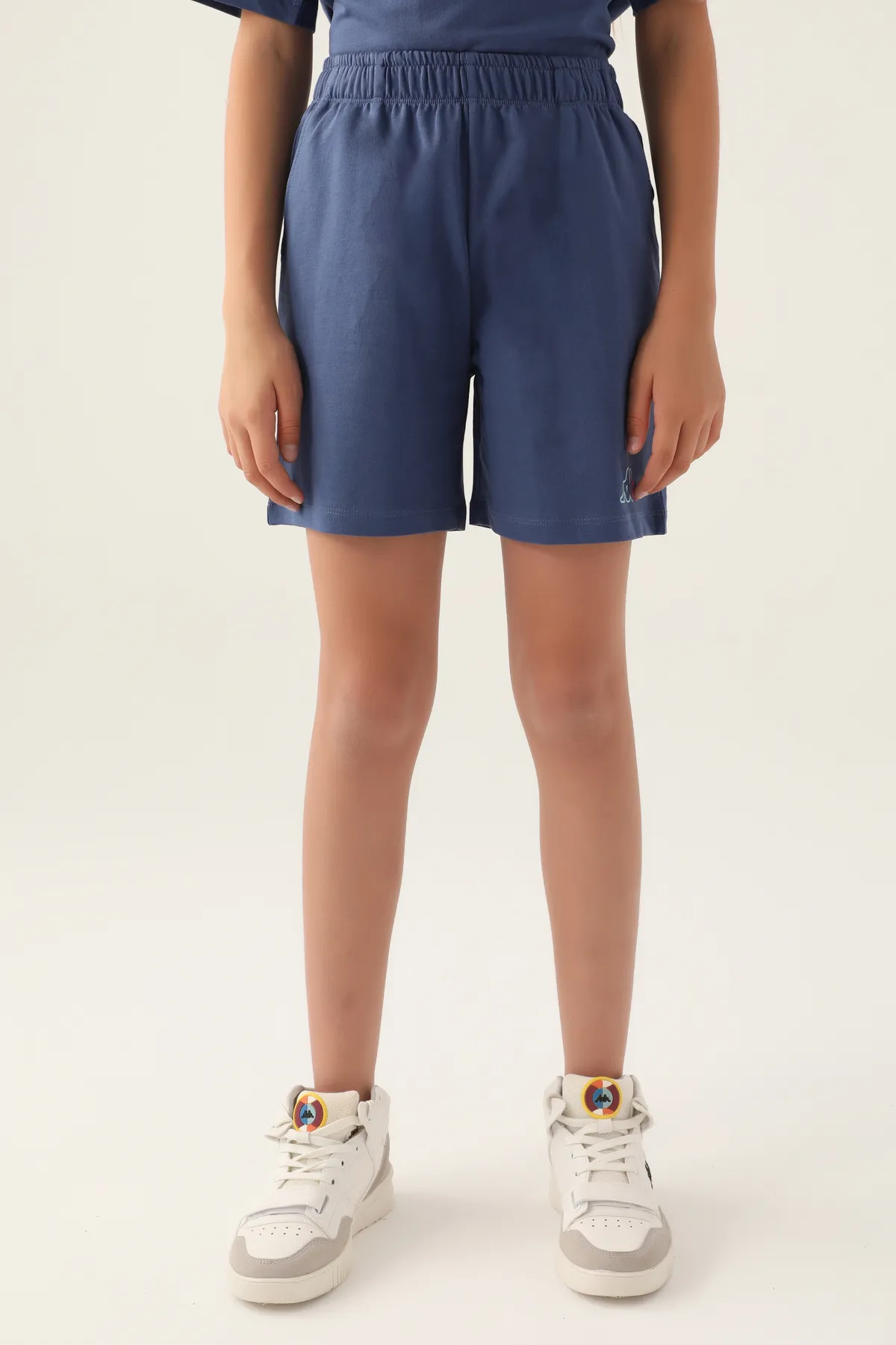 Mavi Logo Carina Kız Çocuk Mavi Regular Şort