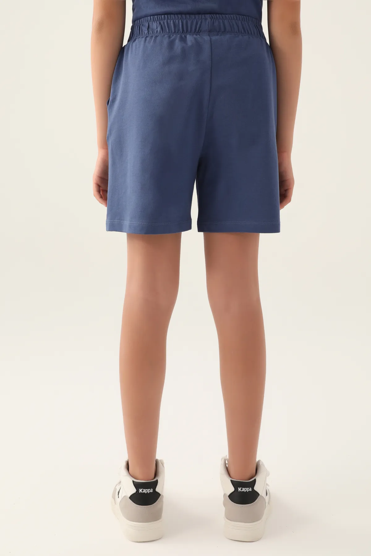 Mavi Logo Carina Kız Çocuk Mavi Regular Şort