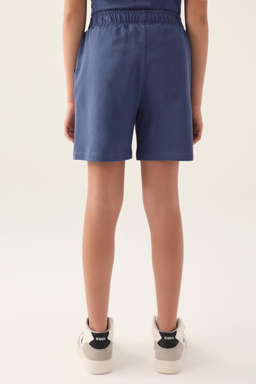 Mavi Logo Carina Kız Çocuk Mavi Regular Şort - KAPPA® Türkiye