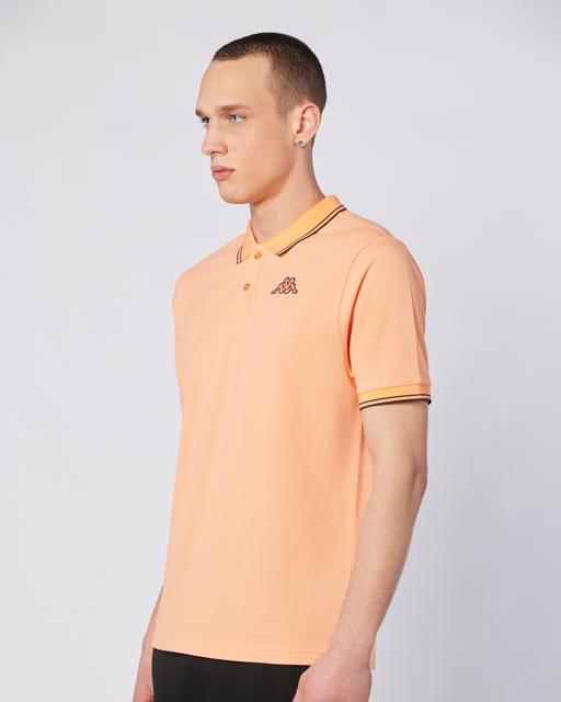 Turuncu Korpo Ezio 2 Tur Erkek Somon Regular Fit Polo Yaka Tişört - KAPPA® Türkiye