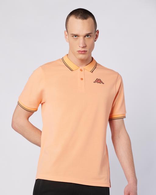 Turuncu Korpo Ezio 2 Tur Erkek Somon Regular Fit Polo Yaka Tişört - KAPPA® Türkiye