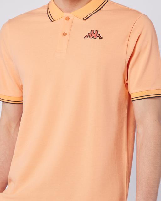 Turuncu Korpo Ezio 2 Tur Erkek Somon Regular Fit Polo Yaka Tişört - KAPPA® Türkiye