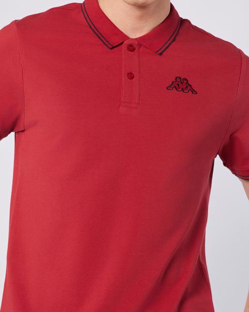 Siyah Korpo Ezio 2 Tur Erkek Bordo Regular Fit Polo Yaka Tişört - KAPPA® Türkiye