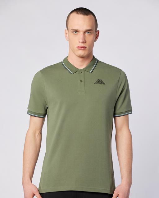 Yeşil Korpo Ezio 2 Tur Erkek Haki Regular Fit Polo Yaka Tişört - KAPPA® Türkiye