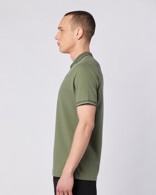 Yeşil Korpo Ezio 2 Tur Erkek Haki Regular Fit Polo Yaka Tişört - KAPPA® Türkiye