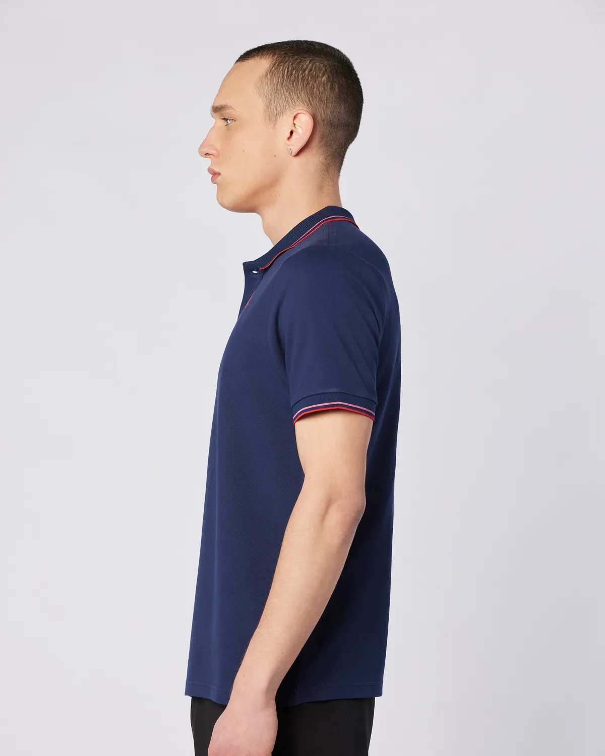 Mavi Korpo Ezio 2 Tur Erkek Lacivert-Kırmızı Regular Fit Polo Yaka Tişört