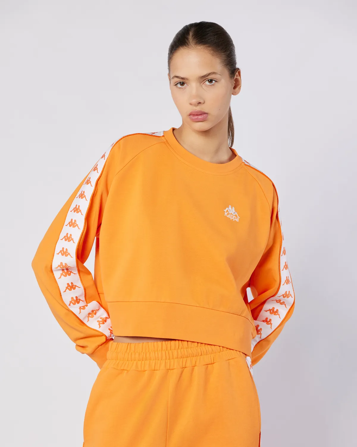 Turuncu 222 Banda Marbella Tur Kadın Koyu Turuncu Regular Fit Sweatshirt