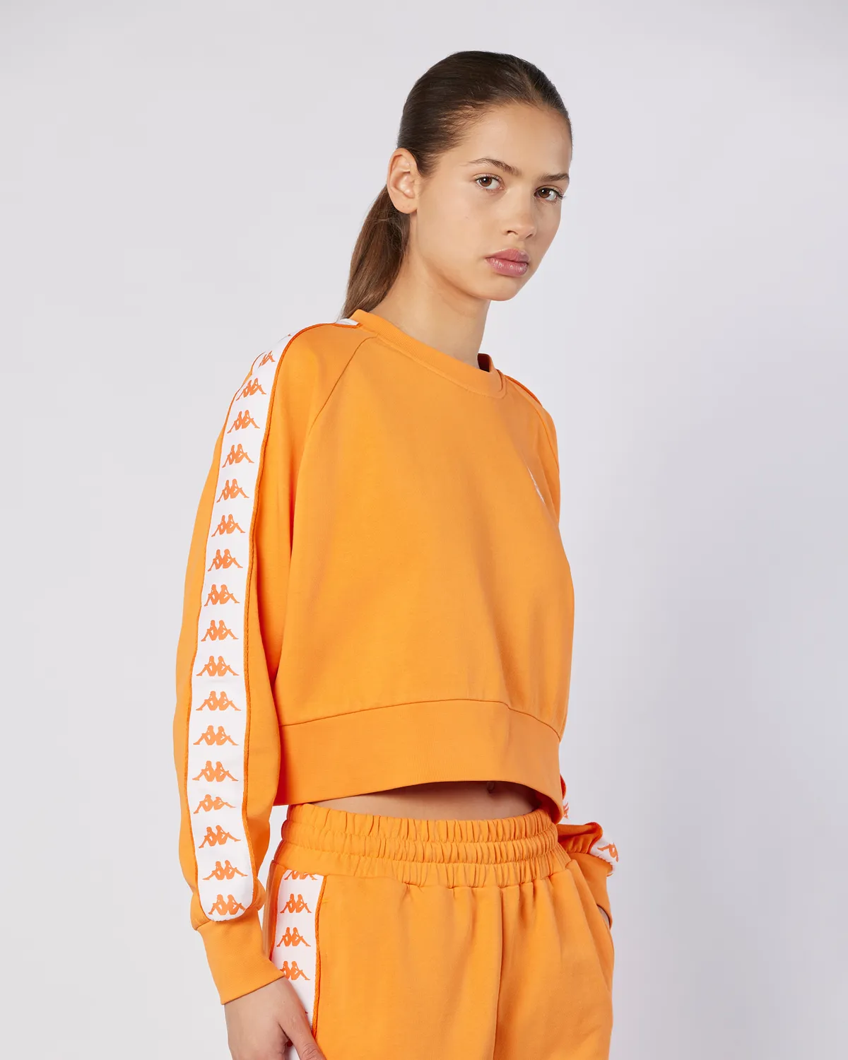 Turuncu 222 Banda Marbella Tur Kadın Koyu Turuncu Regular Fit Sweatshirt