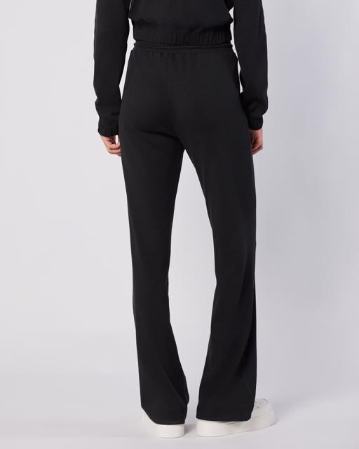 Siyah Leda Pant Kadın Siyah Comfort Fit Eşofman Altı - KAPPA® Türkiye