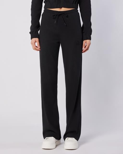 Siyah Leda Pant Kadın Siyah Comfort Fit Eşofman Altı - KAPPA® Türkiye