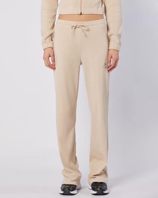 Bej Leda Pant Kadın Bej Comfort Fit Eşofman Altı - KAPPA® Türkiye