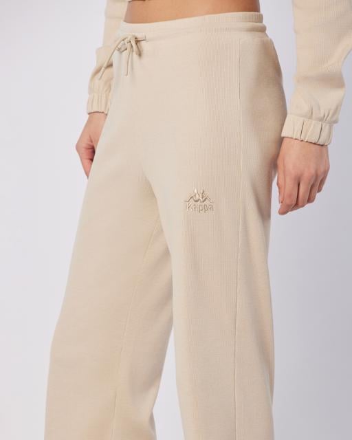 Bej Leda Pant Kadın Bej Comfort Fit Eşofman Altı - KAPPA® Türkiye