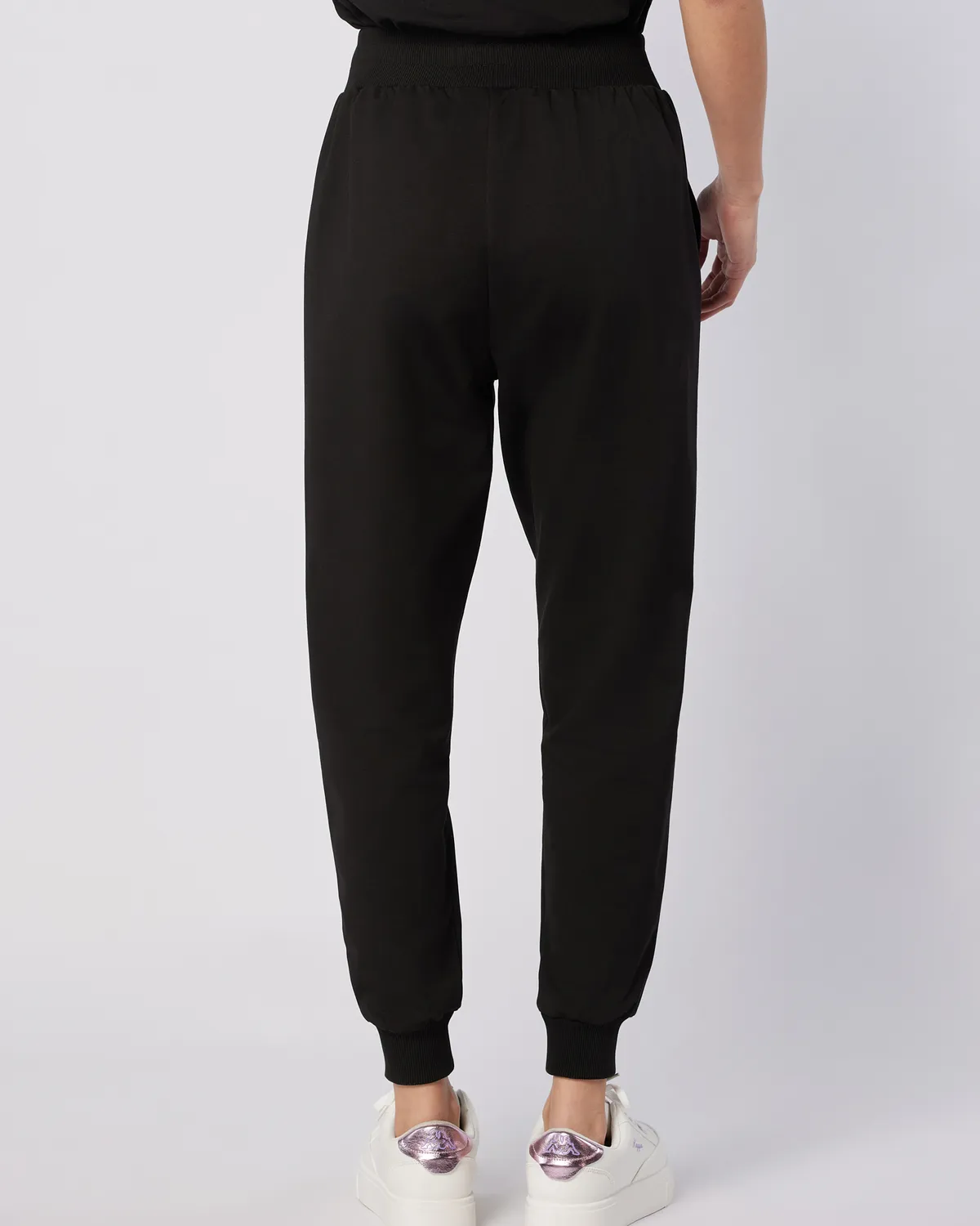 Siyah Nady Pant Kadın Siyah Regular Fit Eşofman Altı