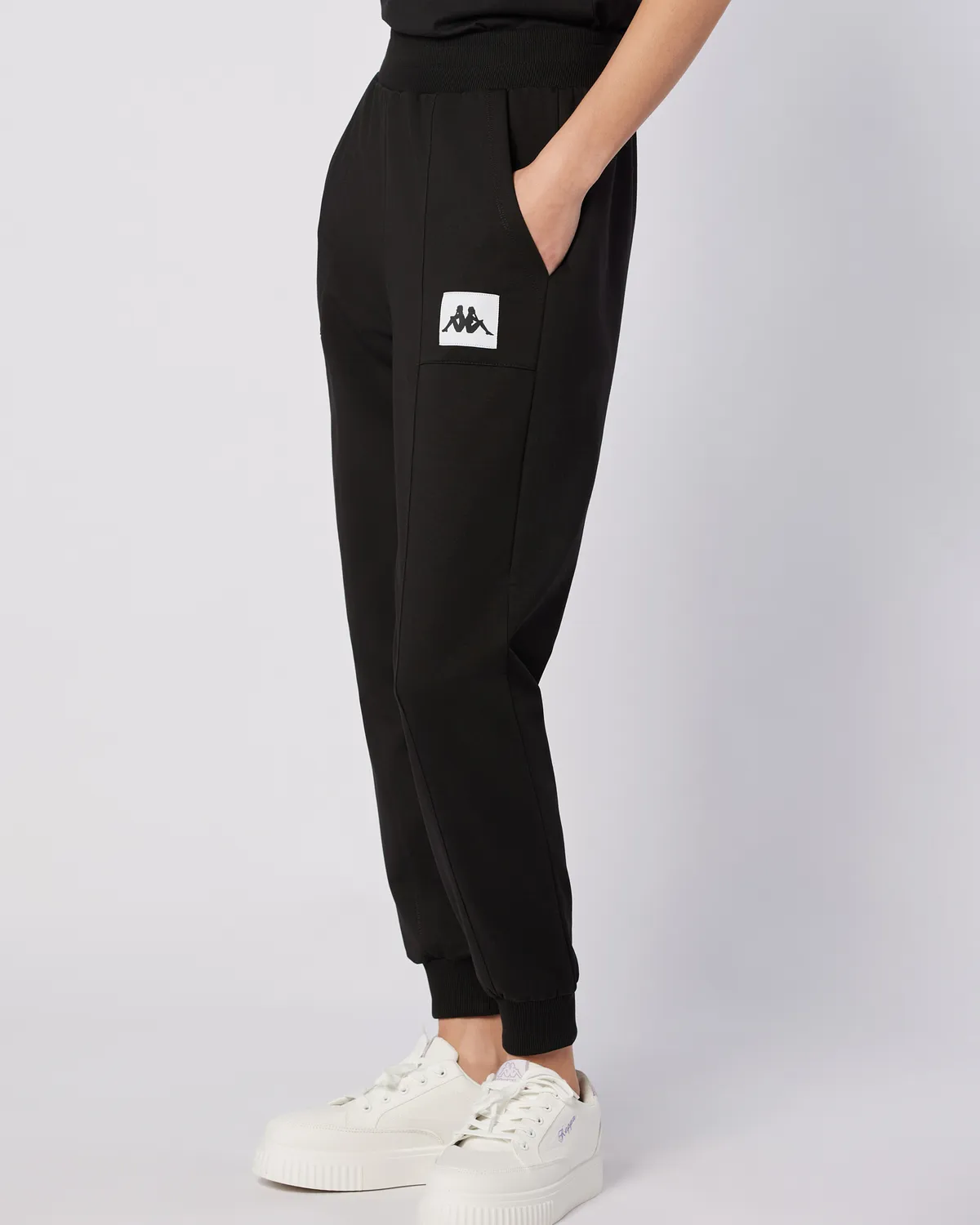 Siyah Nady Pant Kadın Siyah Regular Fit Eşofman Altı