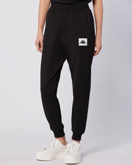 Siyah Nady Pant Kadın Siyah Regular Fit Eşofman Altı - KAPPA® Türkiye