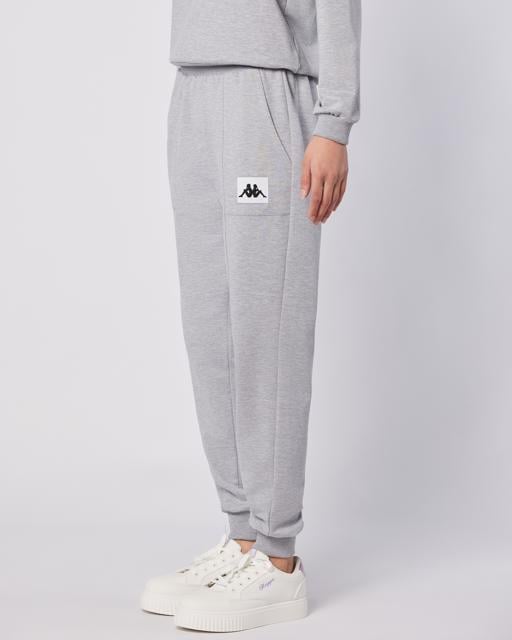 Gri Nady Pant Kadın Gri-Melanj Regular Fit Eşofman Altı - KAPPA® Türkiye