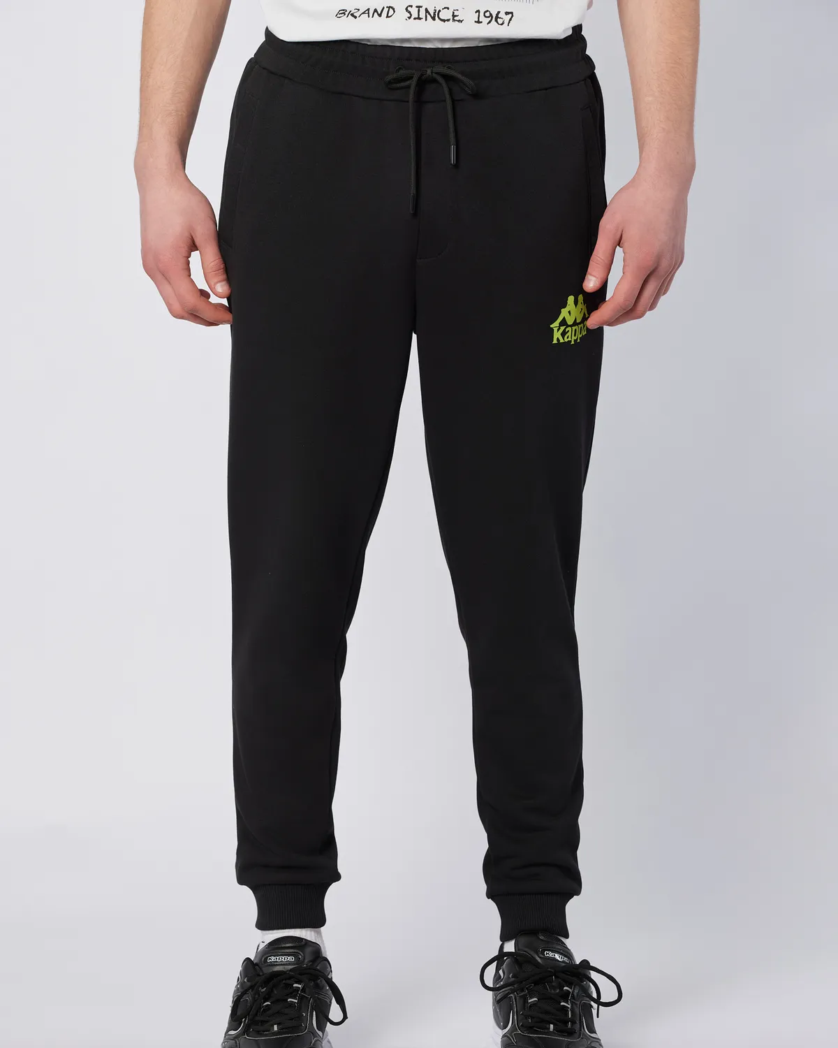 Siyah Tarsty Pant Erkek Siyah Regular Fit Eşofman Altı