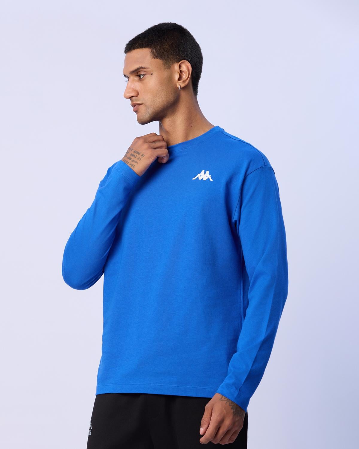 ksama長袖Tシャツ axel_32285tw-063_blue-royal-