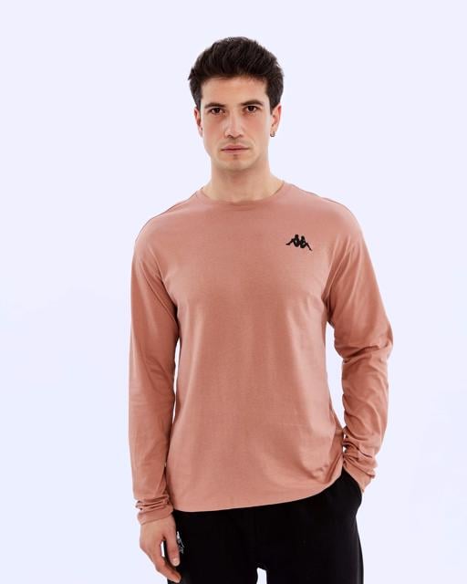 Bej Axel Erkek Bej Regular Fit Uzun Kollu Tişört - KAPPA® Türkiye