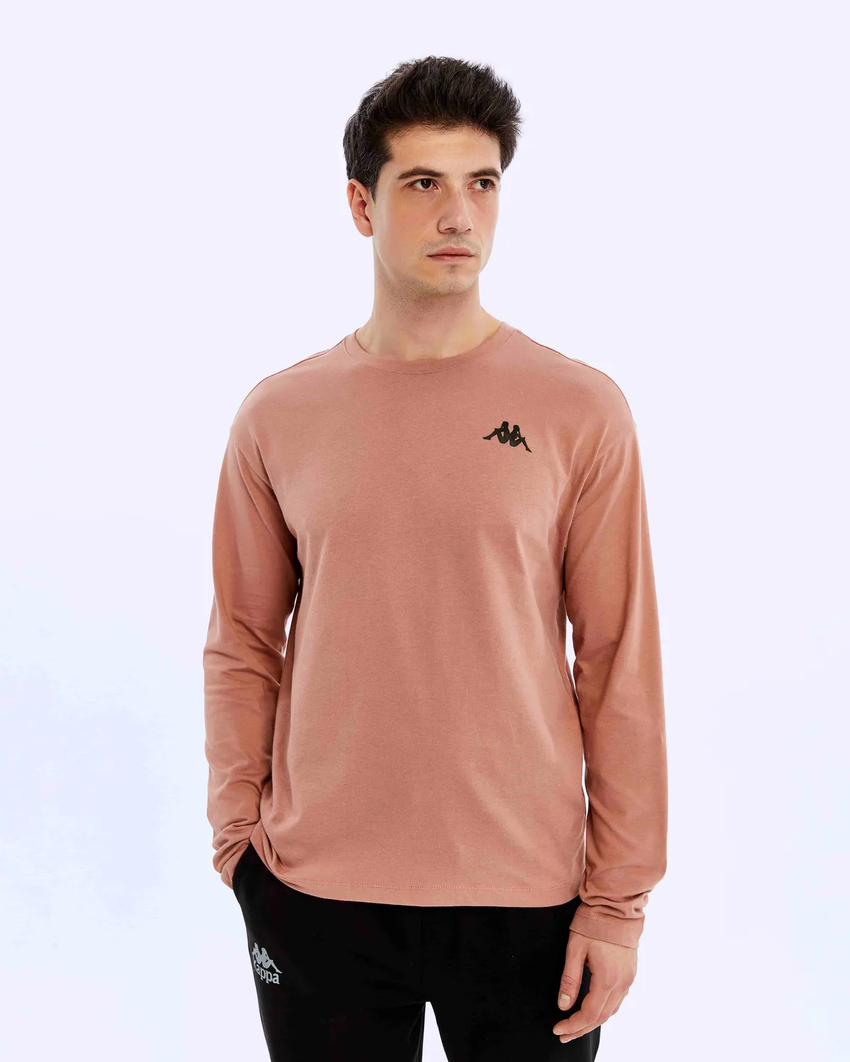 Bej Axel Erkek Bej Regular Fit Uzun Kollu Tişört