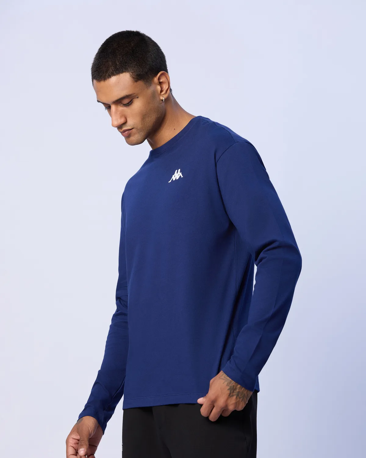 Mavi Axel Erkek Lacivert Regular Fit Uzun Kollu Tişört